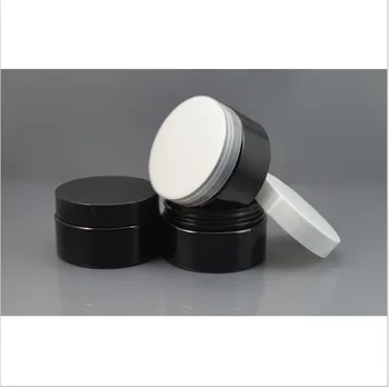 30 g 50 g 100 g 250 g Black kontajner Plastový Krém Jar,3.5 oz prázdne plastové Krém kontajner s vekom