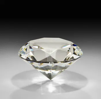 30 mm 10pcs/veľa Diamond Tvar Jasné, Crystal Drahokamu Rez Šperky Remesiel Paperweight Svadobné Party Domov Podporuje Dekorácie