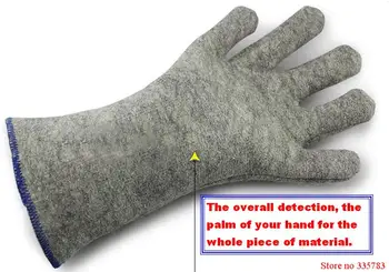 300 stupeň priemyselné vykurovanie rukavice vysoká teplota, oheň Rukavice Vysokej kvality ohňovzdorné rukavice široko Používané