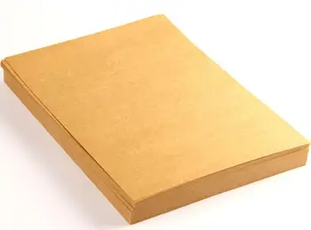 300gsm veľkosť A3 Papier karty hrubé 350gsm prázdny papier kraft hnedý , craft papier karty, DIY box darčekové balenie papercard