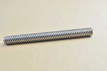 304 nerezovej ocele T10 skrutky dĺžka 250 mm viesť 2 mm 4 mm 8 mm 10 mm 12 mm trapézové vreteno skrutku 1pcs