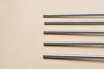 304 nerezovej ocele T10 skrutky dĺžka 250 mm viesť 2 mm 4 mm 8 mm 10 mm 12 mm trapézové vreteno skrutku 1pcs