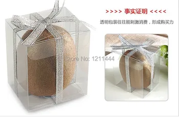 30Pcs 8*8*10 cm Transparentné Obdĺžnik pvc balenie box /clear pvc box pre balenie ovocia a sladkostí