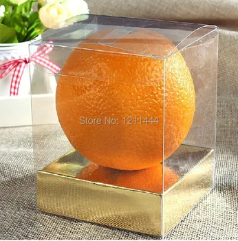 30Pcs 8*8*10 cm Transparentné Obdĺžnik pvc balenie box /clear pvc box pre balenie ovocia a sladkostí