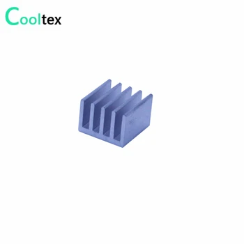 (30pcs/lot) 14x14x10mm Hliníkový chladič maskou chladiča pre IC Elektronické Dióda 3D tlačiarne Moc Tranzistor chladič na chladenie