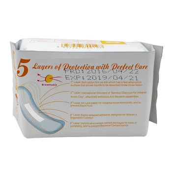 30piece= 1 Pack Aniónové Hygienické Obrúsok Menštruačné Podložky Ženy Zdravotnej Starostlivosti Aniónové Podložky Hygienické Utierky