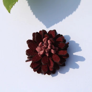 30ps/veľa 2.3 cm Mini Textílie Kvety Pre Dievčatá, Deti Vlasy Príslušenstvo corsage a hairband diy materiál