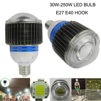 30w 50w 70w 100w LED Flood Light 40W 80W 120W LED High bay svetlo 150w 200w 250w led žiarovky lampy Teplá Biela / studená Biela