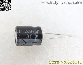 35V 330UF 10*13 hliníkové elektrolytický kondenzátor 330uf 35v