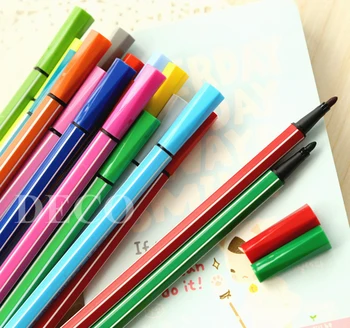 36 farby a veľa Vody farby, štetec, pero Značky perá pre deti Office materiál Školské písacie potreby pre maliarov (ss-a792)
