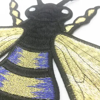 3D Bee applicaties odev patch Dekorácie, Doplnky, Vyšívané patch pre oblečenie applicaties voor kleding