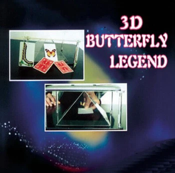 3D Butterfly Legenda mágia, kúzla,Motýľ, kúzla,ilúzie