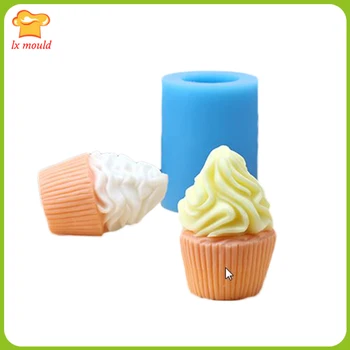 3d ice cream tvar ruky mydlom silikónové formy candy tortu dekorácie, čokolády ručné hliny pečenie nástroje