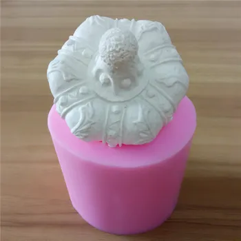 3D Koruny Silikónové Sviečka Mod Ručné Silikónové Formy na Sviečku Mydlo, Takže