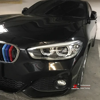 3D M Styling Prednej Mriežky, Výbava Sport Pásy Kryt Samolepky Pre-2017 BMW 1 series F20 F21