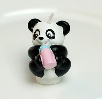 3D Panda sviečka formy, silikónové formy na mydlo, zvierat sviečka sitka,cukor, remeselné nástroje,čokoláda pečenie