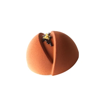 3D Silikónové Formy Pol-guľa Tvaru na Pečenie Nástroje Pre Koláče Brownie Mousse