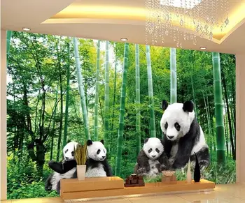 3d tapety vlastné nástenné non-tkané 3d izba tapety 3d National forest national treasure panda foto 3d nástennú maľbu, tapety