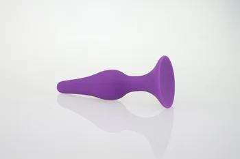 3ks/set fialová plug análny silikónové prísavky análny dilator análny stimulátor plug buttplug sexy hračky pre dospelých sex produkt za pár