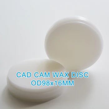 3ks/veľa 98*18 MM Frézovanie Disk Vosk pre investment casting Ortodontická materiálov cad cam vosk prázdne