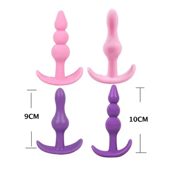 3ks Zadok Plug Jelly Análny Sex Hračky Hračky Plug Análny Korálek Klitorisu Stimulátor Prostaty Masér Sexuálne Hračky pre Ženy, Sex Produkt