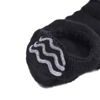 3Pairs Mužov bavlna Neviditeľné Ponožky Jar Leto Bežné Non-slip Silicone Loď Ponožka Muž Plytké Úst, Ponožky a uterák spodnej muž sox