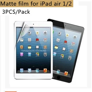 3PC/Pack Dobré ochranná fólia pre apple 2017 ipad vzduchu 2 1 9.7 pro screen protector matný obal pack & môžu sledovať