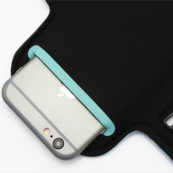 4.0-5.5 palcový Šport Rameno kapela na puzdro pre iPhone 7plus 6s 5s xiao obal pre Samsung Beží Taška športové mobilný telefón, držiak, svorka