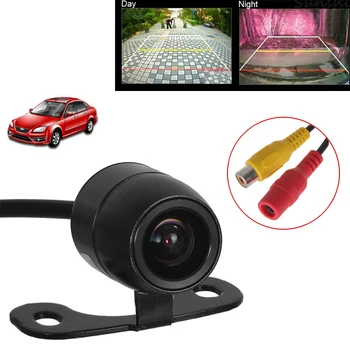 4.3 Inch Auto Parkovisko Zadné View Monitor, 2 KANÁLY Video Vstup + Vodotesný 420TVL 18 mm Objektív Zadnej strane Zálohy Spätné Kamery