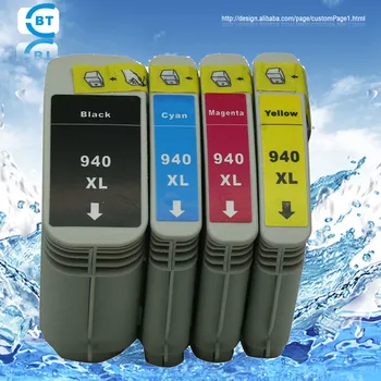 4 farebné 1set Kompatibilné HP940XL hp940 atramentové kazety pre Inkjetprinter Pro 8000 8500 tlačiareň