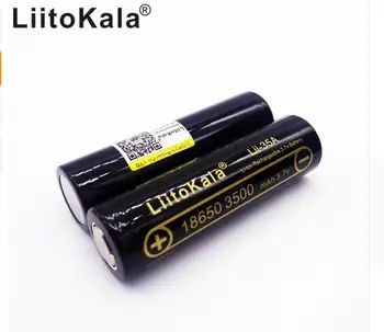 4 KS Originálne LiitoKala Lii-35A 18650 3500mAh Nabíjateľná Batéria 3,7 v Li-ion Batérie Pre Sanyo 18650 Batérie/UAV