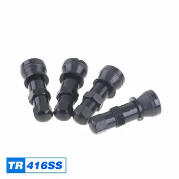 4 kusy nastaviť TR416SS hliníkové bezdušové pneumatiky vretena ventilu zliatiny zinku core kolesa príslušenstvo