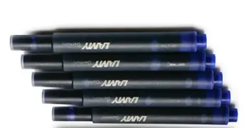 4 package (20 KS) Lamy T10 modrej vody dopĺňanie farebné atramentové kazety