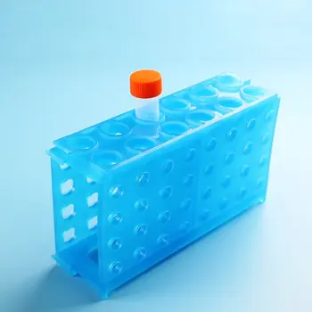 4 - stranne plastové Micro Trubice Stojan pre 0,5 ml, 1,5 ml, 10 ml,15ml, 50ml odstredivky rúry laboratórny test tube
