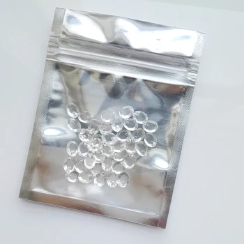 40pcs 4X6mm Crystal Oválne Jeden Otvor Chaton Nail Art Pixie Drahokamu Ploché späť Diamond Dekorácie Malé Mini Pixie Kamienkami