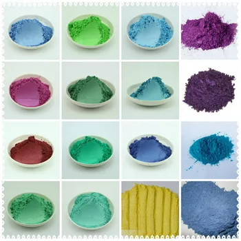 42 Farby Zmiešané Zdravé Prírodné Minerálne Sľudový Prach DIY Pre Mydlo Farbivo Mydlo Farbivo make-up 1 Lot =5g/10g*42 farby =210g/420g