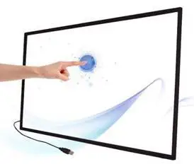 42 palcov IČ multi touch screen panel súprava 10 bodov Infračervené dotykové obrazovky rám s USB connetion, plug and play