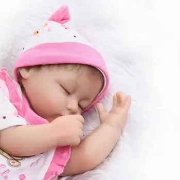 42cm Ručné Životný štýl Reborn Baby Doll Silikónové Reborn Bábiky Baby Bebe Bonecas Hračky pre Dievčatá Darček Vianočný Darček