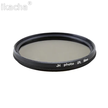 43mm Kruhové Polarizer Optické Sklo CPL Filter Pre Canon Pre Nikon, Sony Kameru