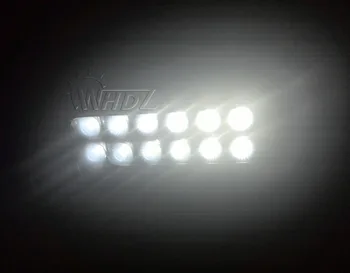 4D OBJEKTÍV 36W 7inch LED Pracovné Jazdy Svetlo Bar Povodňových Bodové svetlo pre Auto Truck SUV 4x4 ATV OffRoad