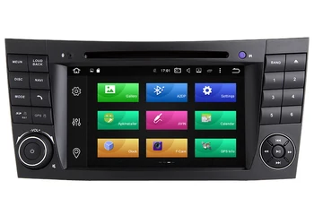 4G RAM Android 8.0 Na Mercedes W211 DVD Prehrávač na Mercedes W219 DVD GPS Stereo Media auto rádio Podporu DAB+, monitorovanie tlaku v pneumatikách, OBD2
