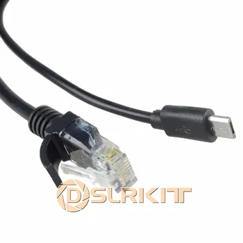 4pcs/Veľa Aktívne PoE Splitter Micro USB Power Over Ethernet 48V 5V 2.4 pre Raspberry Pi