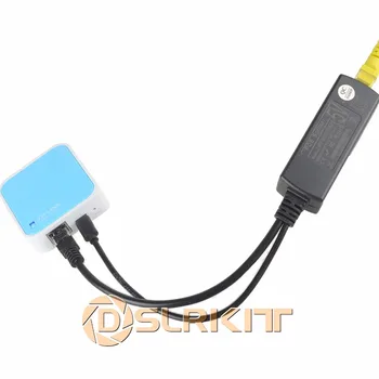 4pcs/Veľa Aktívne PoE Splitter Micro USB Power Over Ethernet 48V 5V 2.4 pre Raspberry Pi