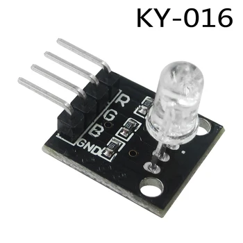 4pin KY-016 Tri Farby 3 Farby RGB LED Snímača Modul DIY Starter Kit KY016