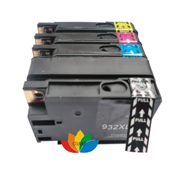 4x Kompatibilný hp 932 933 kvalitné Atramentové Kazety pre HP932 HP933 Inkjetprinter 6100 6600 6700 7110 7610 7612 Tlačiareň (s Čipom)