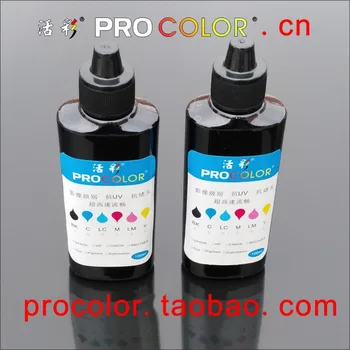 5 FARBA kvalitné Foto atrament nádrž dye atramentová náplň sada Pre CISS Epson T33 TX525 T30 TX510 C110 C120 ME70 ME1100 Me650 ME650FN
