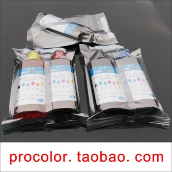 5 FARBA kvalitné Foto atrament nádrž dye atramentová náplň sada Pre CISS Epson T33 TX525 T30 TX510 C110 C120 ME70 ME1100 Me650 ME650FN