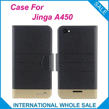 5 Farby Super! Jinga A450 Prípade Módne Business Magnetická spona, Vysoko kvalitné Exkluzívne Kožené puzdro Pre Jinga A450