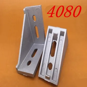 5 ks 4080 rohu montáž uhol hliníkové 40 x 80 konektor držiak upevnenia zápas 40 priemyselné hliníkový profil