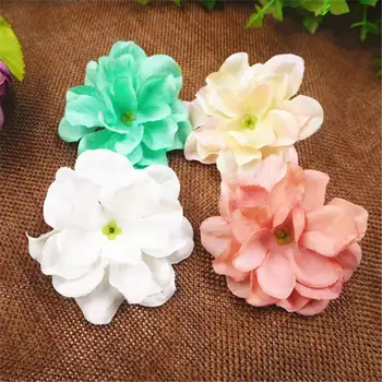 5 ks/(5.5 cm/dot) umelého hodvábu loptu kvety, svadobné domáce dekorácie DIY girlandy kostým výrobu imitácie kvet